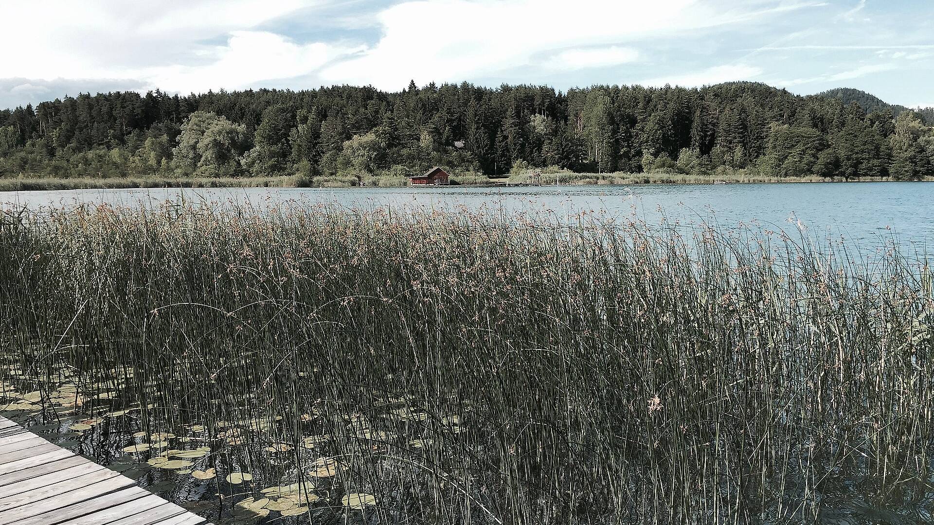 Campingplatz Breznik, Campingurlaub Ute Zaworka, Der Turnersee ist Natura 2000 Schutzgebiet