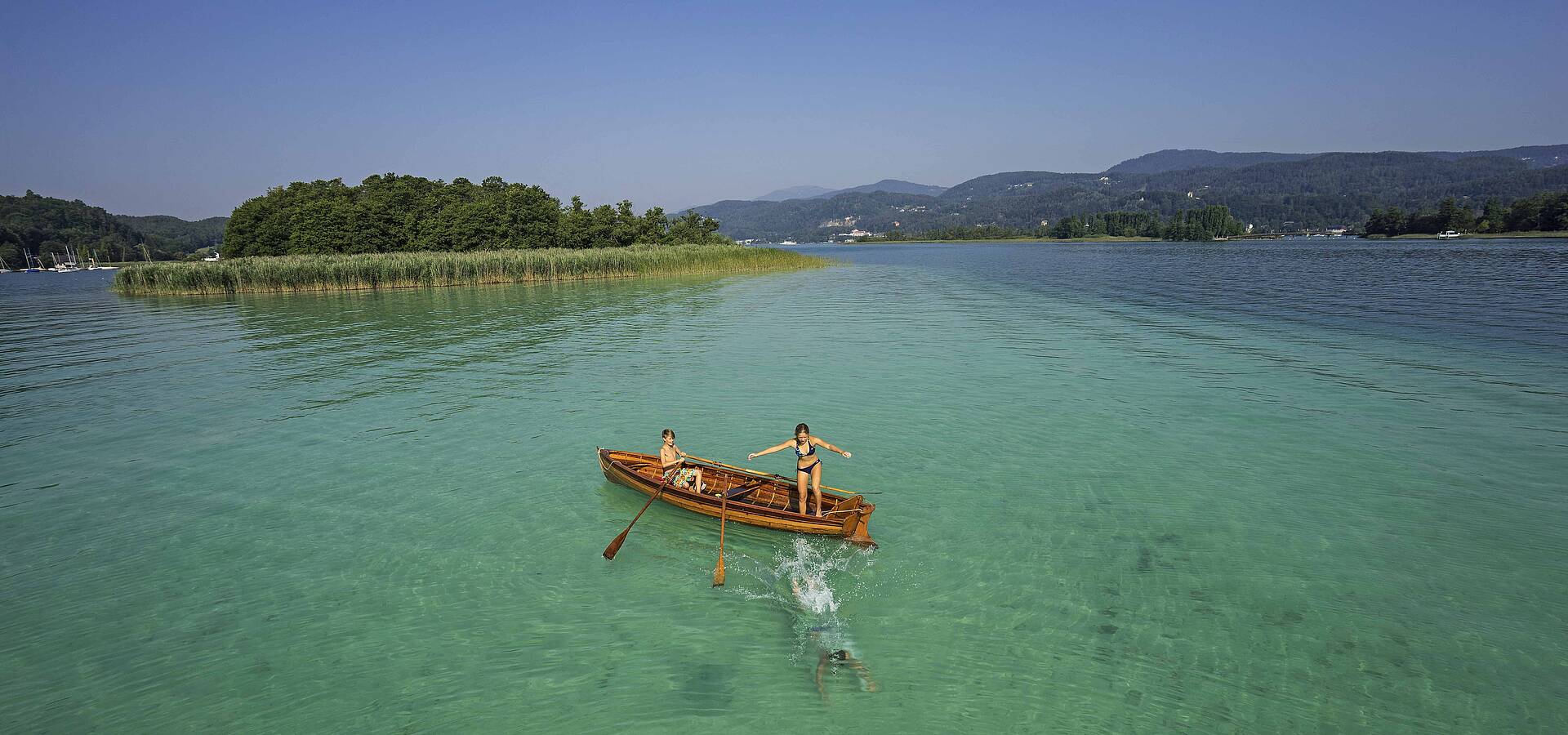 Kapuzinerinsel am Wörthersee