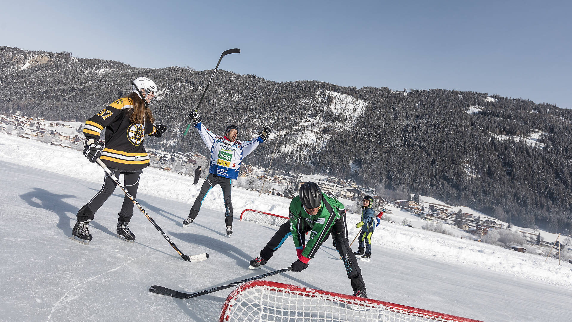 Auf de Kufen am Weissensee