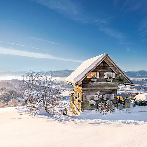 Winterlandschaft Magdalensberg